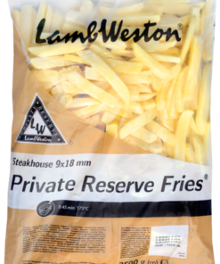 PRIVATE RESERVE FRIES 9X18MM STEAKHOUSE, DEEP-FROZEN PRODUCT