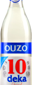 DEKA OUZO 10 GREEK ANISE DRINK