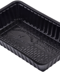 FOOD TRAYS A14 BLACK, PLASTIC