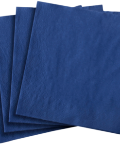 NAPKINS 33X33CM 3-LAYER, ROYAL BLUE