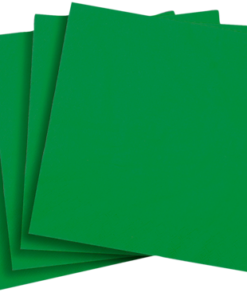 NAPKINS 33X33CM 3-LAYER, EMERALD GREEN