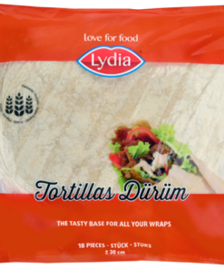 TORTILLAS DÜRÜM Ø30 CM (12"), HALAL
